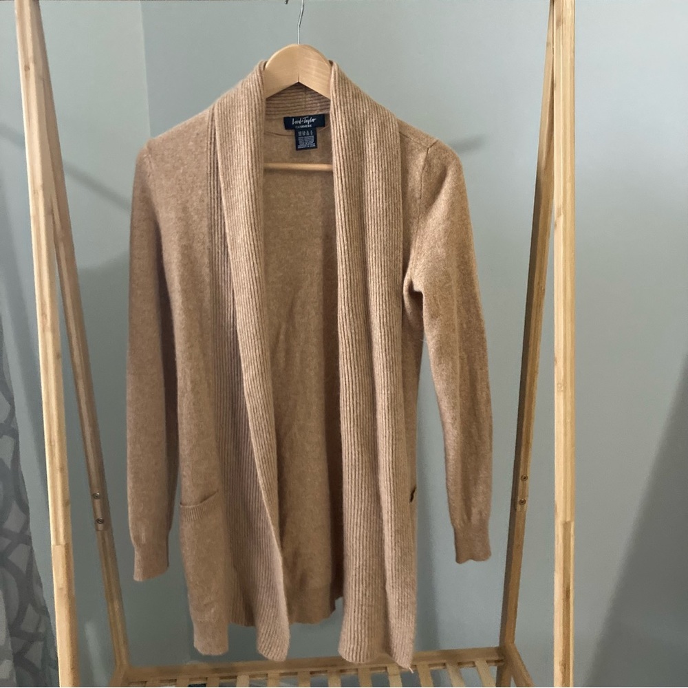 Lord & Taylor Cashmere Cardigan
